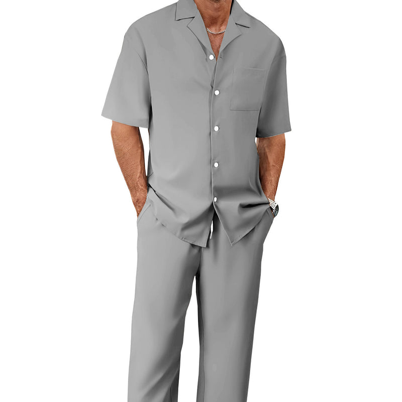 Conjunto Masculino Camisa e Calça Social