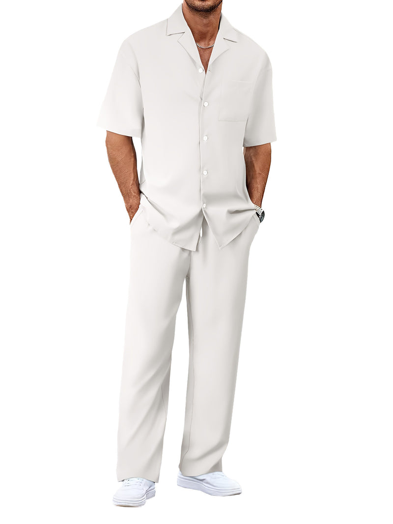 Conjunto Masculino Camisa e Calça Social