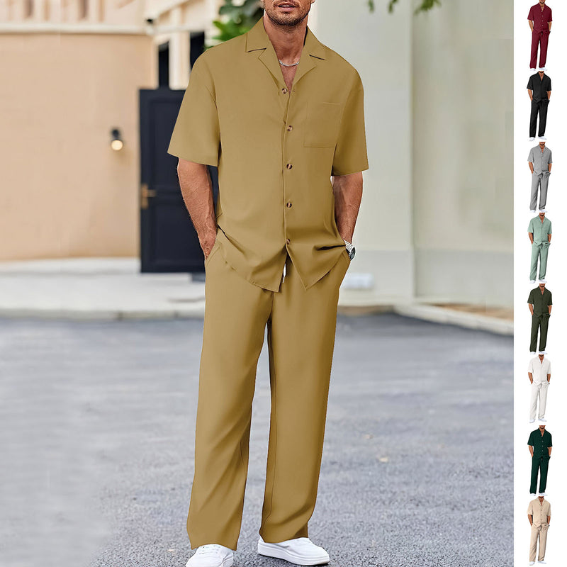 Conjunto Masculino Camisa e Calça Social