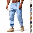 Calça Masculina Cargo com Bolsos