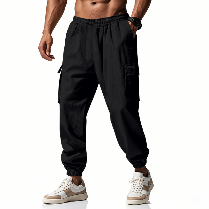 Calça Masculina Cargo com Bolsos