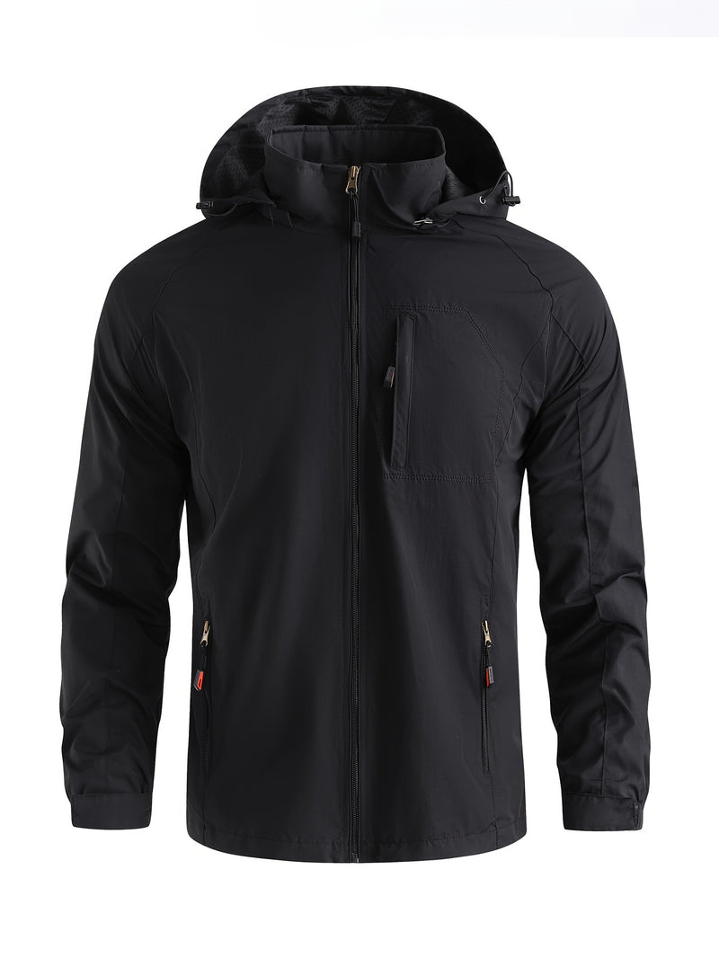 Jaqueta Masculina Corta-Vento Leve Dobrável
