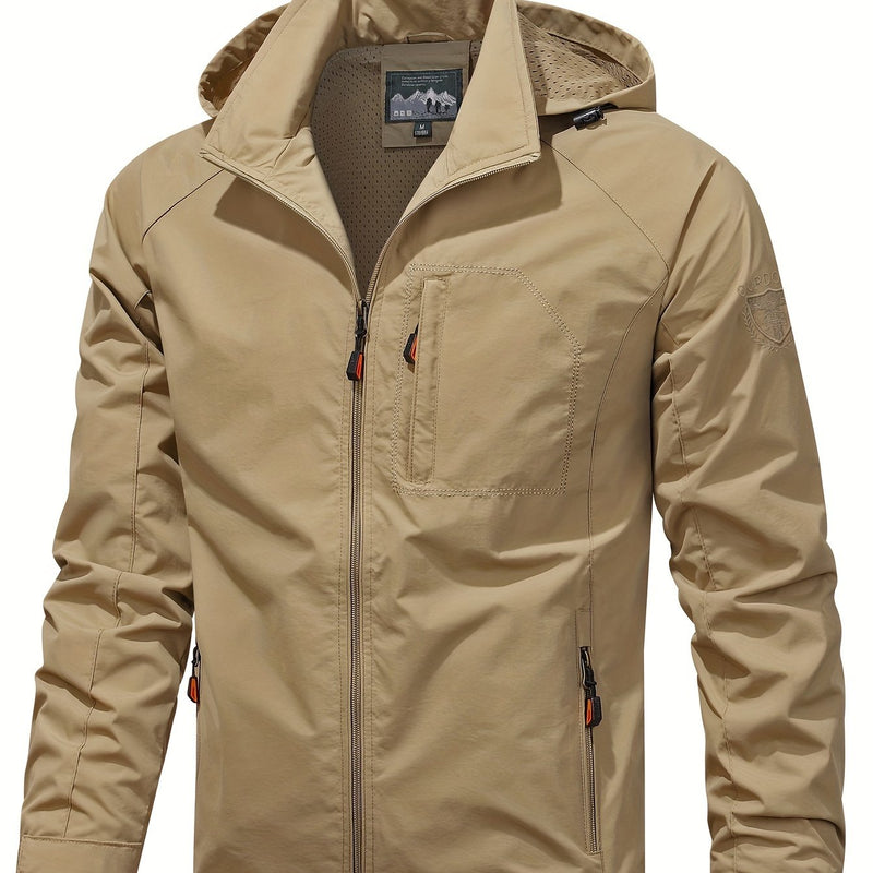 Jaqueta Masculina Corta-Vento Leve Dobrável