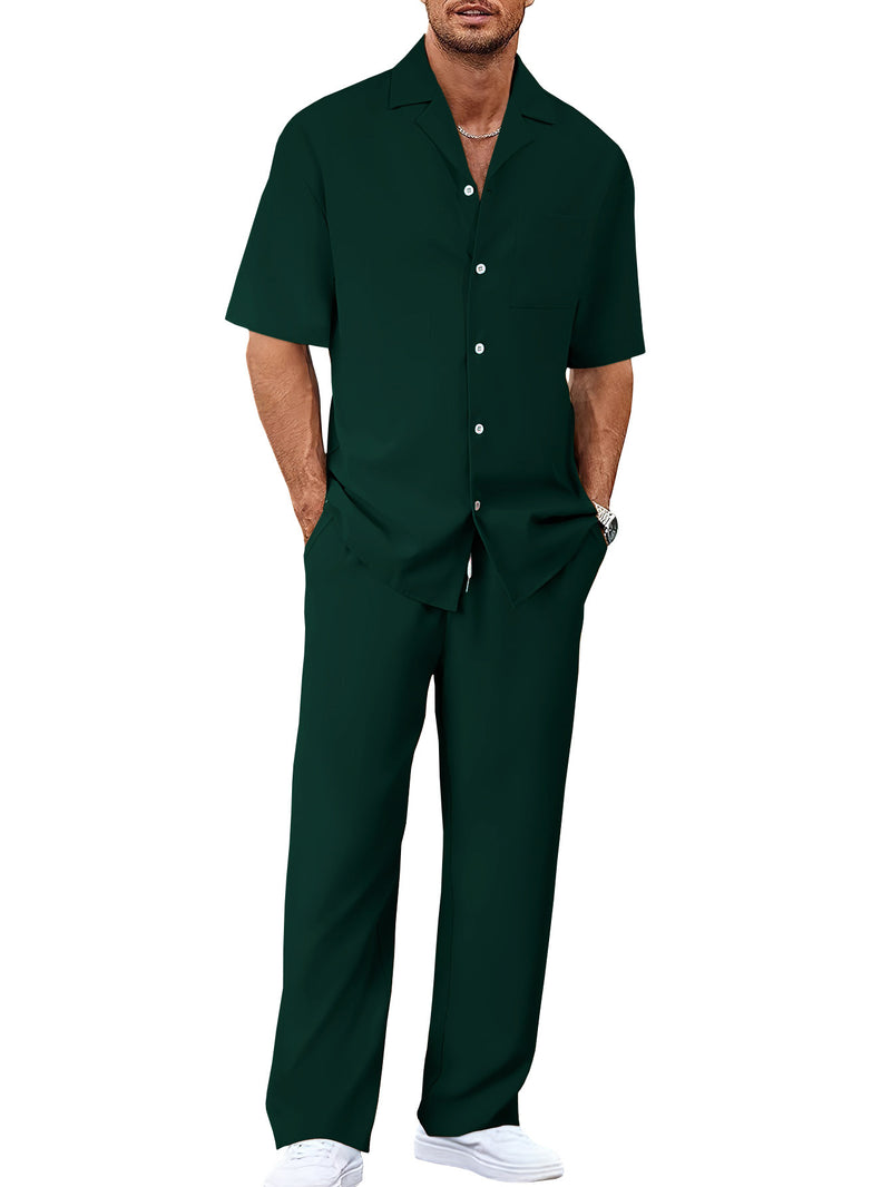 Conjunto Masculino Camisa e Calça Social