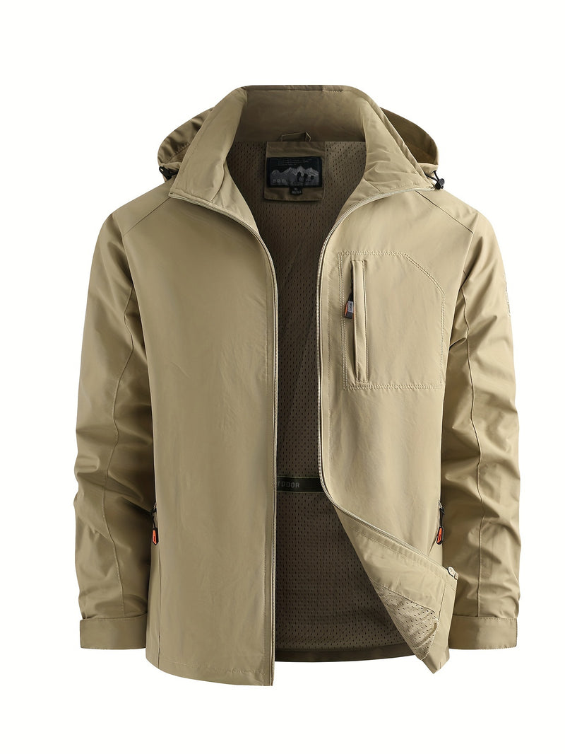 Jaqueta Masculina Corta-Vento Leve Dobrável