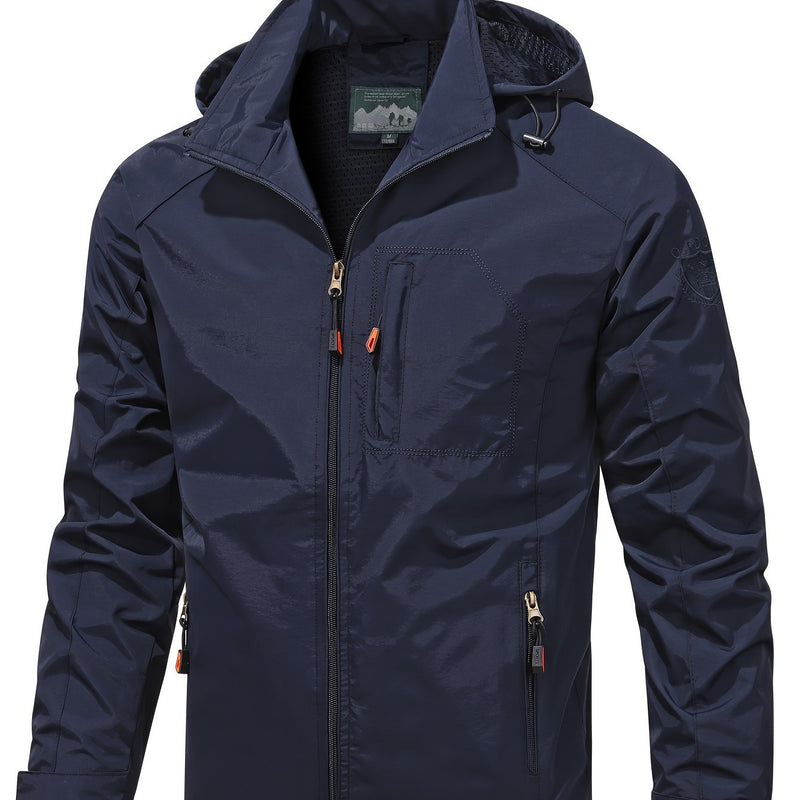 Jaqueta Masculina Corta-Vento Leve Dobrável