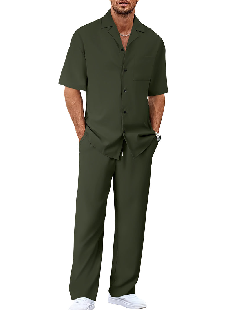 Conjunto Masculino Camisa e Calça Social