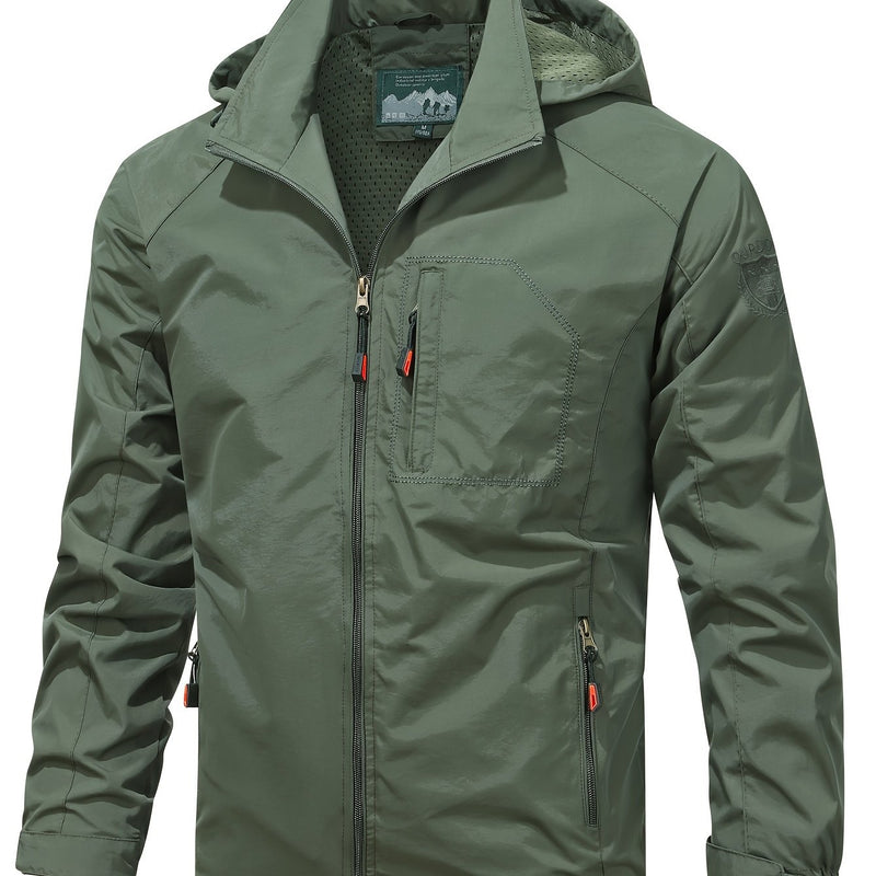 Jaqueta Masculina Corta-Vento Leve Dobrável
