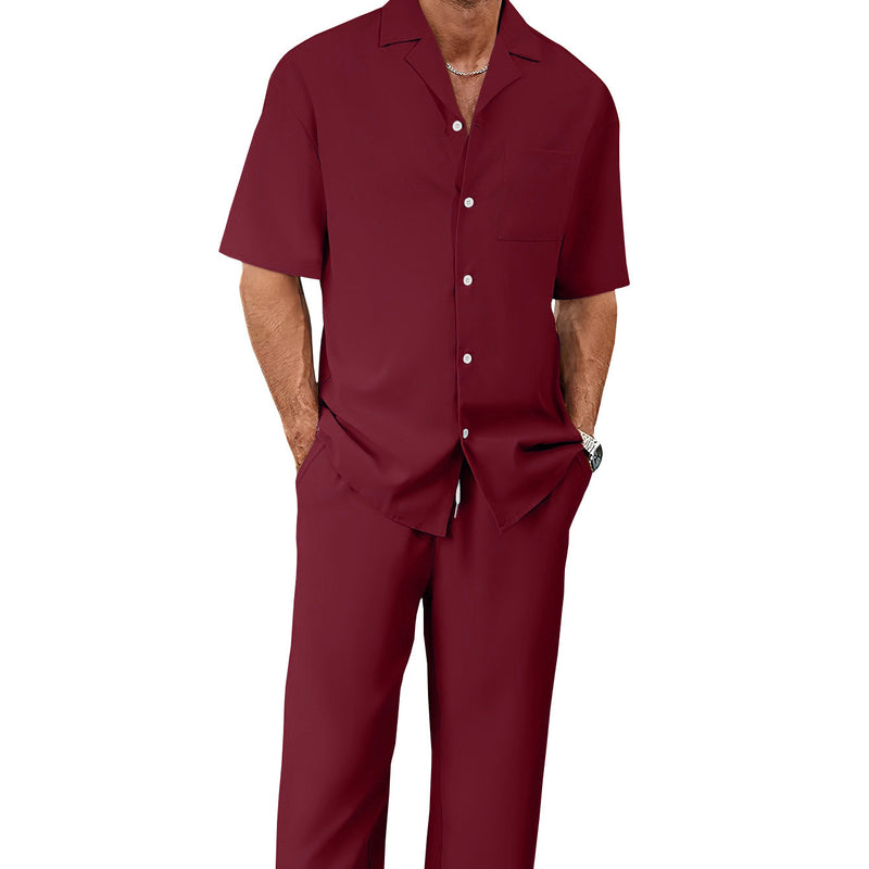 Conjunto Masculino Camisa e Calça Social