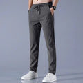Men Fast Dry Stretch Pants Ice Silk Trousers