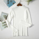 Women Turtleneck Sweater Knitted Soft Pullovers