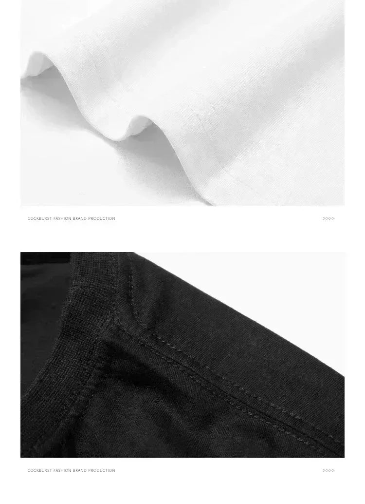 Summer Streetwear New Arrival T-Shirt - Fashion Unisex Oversized Round Neck Graphic Short Sleeve Tee (Versatile Casual Top)