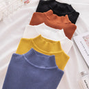 Women Turtleneck Sweater Knitted Soft Pullovers