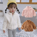 Pink Girls Jackets Autumn Coat