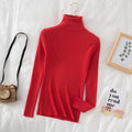Women Turtleneck Sweater Knitted Soft Pullovers
