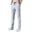 Men Fast Dry Stretch Pants Ice Silk Trousers
