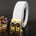 High Quality B Letter White Belt Men Classic Exquisite Designer Belt Men Fashion Luxury Designer Leather Belt