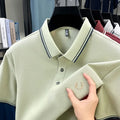 Luxury brand polo shirt short sleeved men's fashionable embroidered top summer 100% cotton comfortable breathable casual T-shirt
