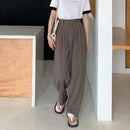 High Waist Women Suit Pants Fall Straight
