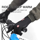 Ski Gloves Grab Velvet Touch Screen Gloves Autumn and Winter Warm