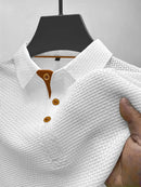 Camisa Polo com Textura