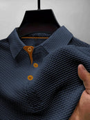 Camisa Polo com Textura