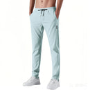 Men Fast Dry Stretch Pants Ice Silk Trousers