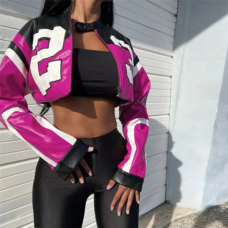 Women Crop Coat