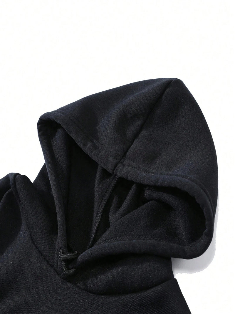 I'm So Crazy I Can't Explain The Printed Hoodie Women's Street Round Neck Clothes Fashionable Versatile Hooded Autumn Warm Y2K