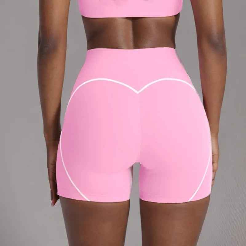 Seamless Beautiful Back Yoga Bra Peach Hip High Elasticity Fast Drying Hip Lifting Tight Running Fitness Yoga Pants Womens Set