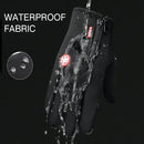 Ski Gloves Grab Velvet Touch Screen Gloves Autumn and Winter Warm