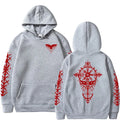 Men Hooded Sweatshirt 2025 Trendy Winter Autumn Sportswear Viking Rune Raven Design Urban Streetwear Cozy Outerwear Men's Hoodie