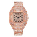 Luxury Casual Women Quartz Diamond Setting Wristwatch Waterproof Women Watch for Female Watches Alloy Wrist Bracelet Classic