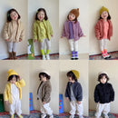 Pink Girls Jackets Autumn Coat