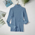 2025 Women Turtleneck Sweater Knitted Soft Pullovers