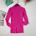 Women Turtleneck Sweater Knitted Soft Pullovers