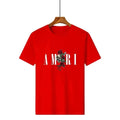 2025 Men's Summer Graphic Print Y2k T-shirt Man Woman Short Sleeved Luxury Tees Clothing Loose Pure Cotton Soft Tops Fashion