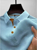 Camisa Polo com Textura