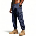 Calça Masculina Cargo com Bolsos