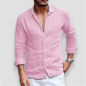 Camisa Masculina Manga Longa Plus Size