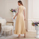 Vestido Feminino Elegante Manga Longa