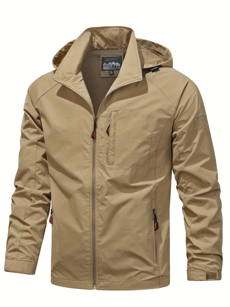 Jaqueta Masculina Corta-Vento Leve Dobrável