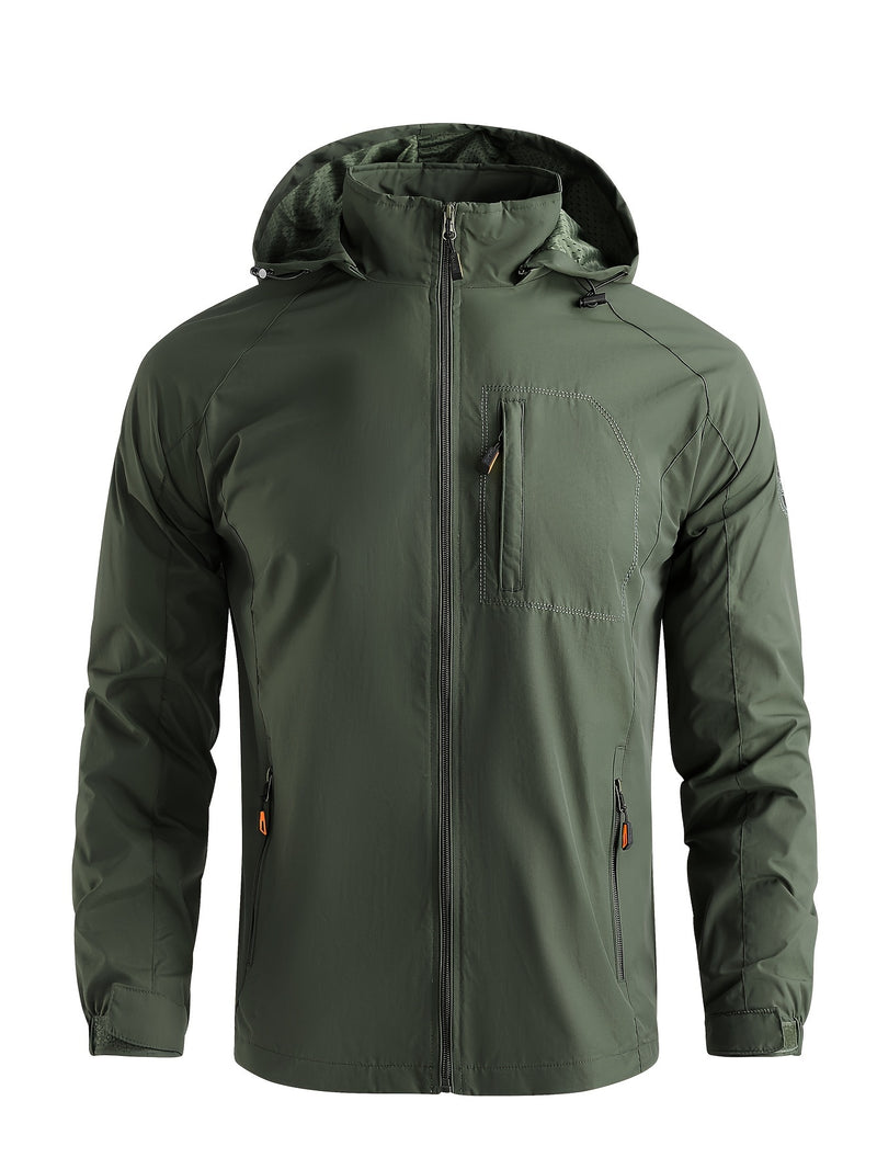Jaqueta Masculina Corta-Vento Leve Dobrável