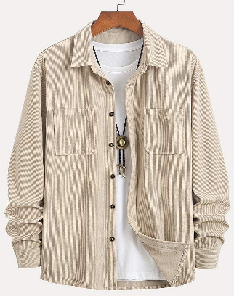 Jaqueta Masculina Casual Manga Longa