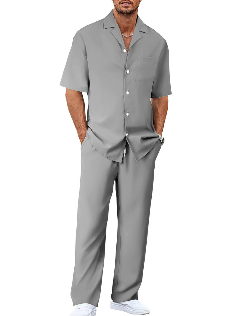 Conjunto Masculino Camisa e Calça Social