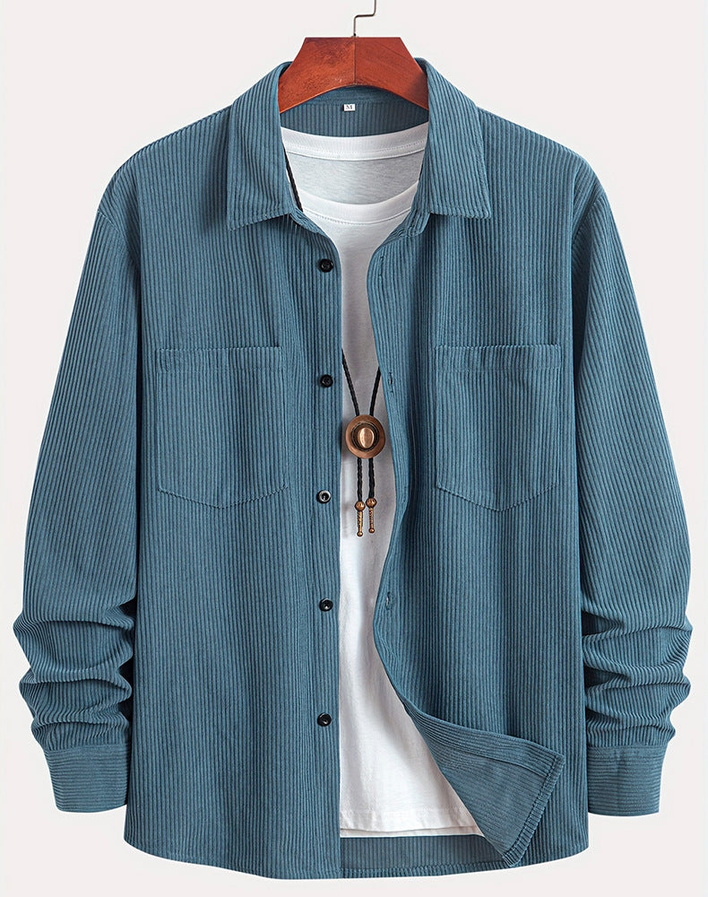 Jaqueta Masculina Casual Manga Longa