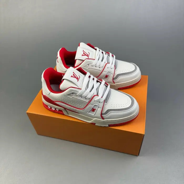 LV Trainer Branco Vermelho