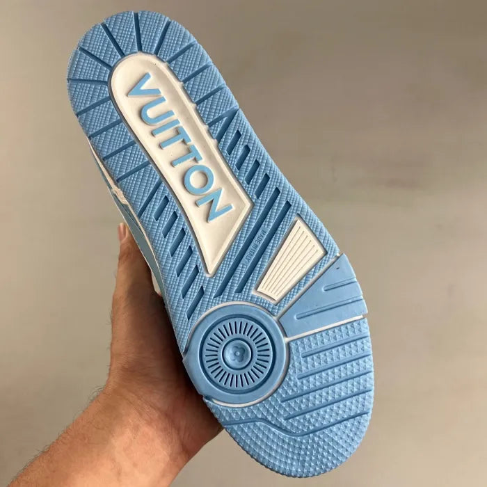 LV Trainer Azul Branco