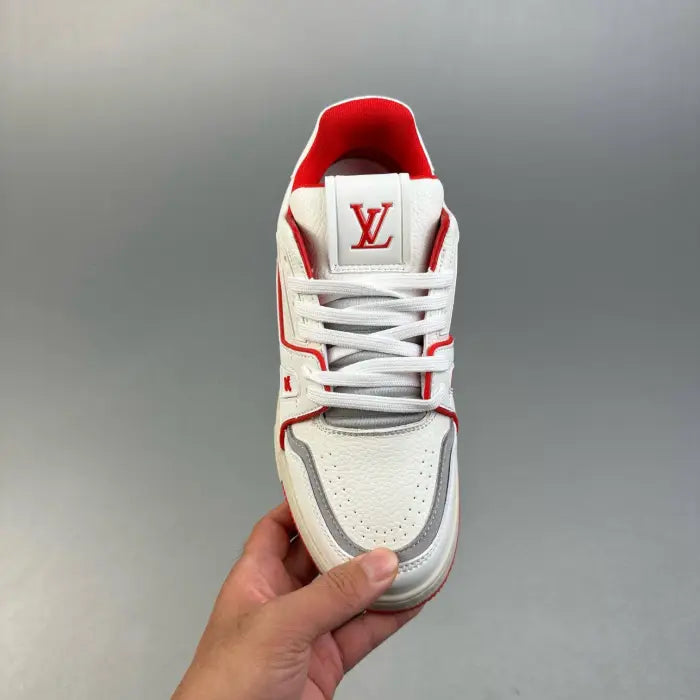 LV Trainer Branco Vermelho