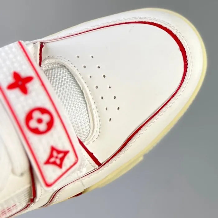 LV Trainer Branco Vermelho